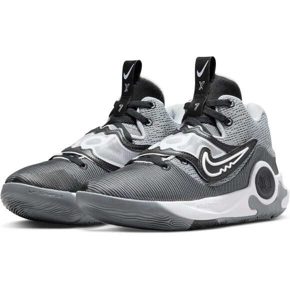 Size 13 - Nike KD Trey 5 X Wolf Grey Basketball Shoes - Picture 7 of 10